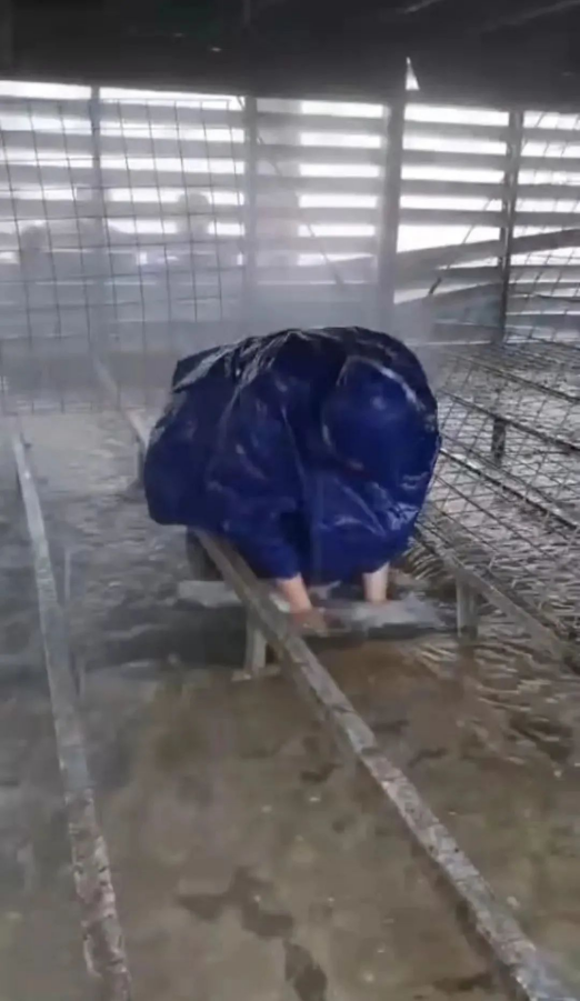 涉水搶修 筑牢屏障——光伏新材料搶修疏通循環水冷卻塔進水管道紀實